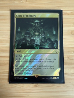 MTG: Spire of Industry (Surge Foil) Commander: Final Fantasy Surge Foil - Image 1