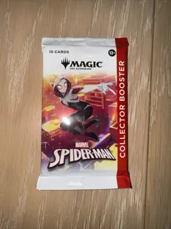 Magic The Gathering MTG Marvel Spiderman Collector Booster Pack Sealed Fresh - Image 3