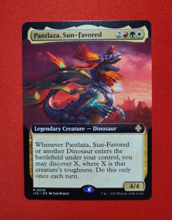 Pantlaza, Sun-Favored #030 x1, NM/Mint, MTG Lost Caverns of Ixalan, NON FOIL - Image 1
