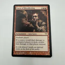 Curse of Bloodletting #85 (LP) Dark Ascension DKA Magic MTG - Image 1
