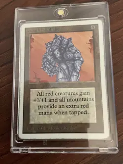 Gauntlet of Might Unlimited Edition, Magic The Gathering MTG Moderately Played - Image 1