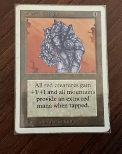 Gauntlet of Might Unlimited Edition, Magic The Gathering MTG Moderately Played - Image 3