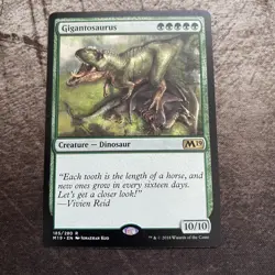 Gigantosaurus - Core Set 2019 - MTG Magic the Gathering - NM - Image 1