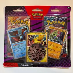 Pokemon TCG: Team Rocket's Articuno, Zapdos & Tyranitar Blister Two-Pack Sealed - Image 1