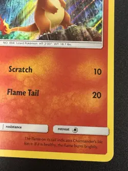 POKEMON TCG CHARMANDER 18/147 HOLOGRAPHIC BURNING SHADOWS - Image 4