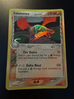 2005 EX Delta Species Salamence 14/113 Holo Rare Pokemon Card TCG - Image 1