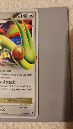 Pokemon Card Flygon Lv.X Ultra Rare Rising Rivals 105/111 HP - Image 5
