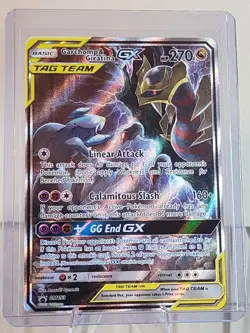 Pokemon TCG: Garchomp & Giratina GX SM193 Tag Team Black Star Promo - Image 1