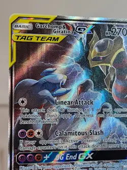 Pokemon TCG: Garchomp & Giratina GX SM193 Tag Team Black Star Promo - Image 3