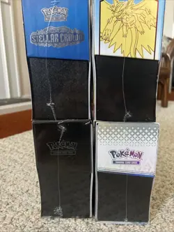 Pokemon TCG ETB Lot Sealed Paldea Evolved, Paradox Rift, Prismatic Evolutions - Image 2