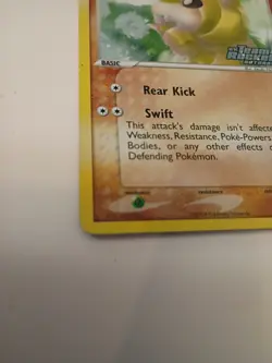 Sandshrew 74/109 Stamped Pokemon Holo Rare EX Team Rocket Returns - Image 3