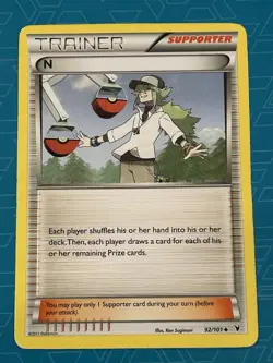Pokemon TCG N Trainer 92/101 Uncommon NM/Minty Fresh (622) - Image 1