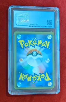 Pokemon TCG Poipole 202/SM-P Shiny Promo CGC 9 Japanese Sun & Moon 2018 - Image 2