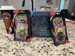 Pokemon Phantasmal Flames Elite Trainer Box ETB & 2x 1-pack Blisters w Promo New - Image 1