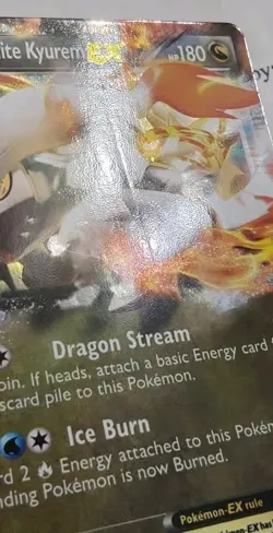 Pokemon White Kyurem EX 103/149 Boundaries Crossed LP - Image 4