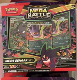 NEW SEALED 2025 Pokemon Mega Evolution Battle Deck Box GENGAR EX HAUNTER 027 QTY - Image 1