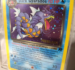 Dark Gyarados 8/82 Team Rocket - Pokemon TCG Prerelease Stamped Holo Rare NM/MT - Image 2