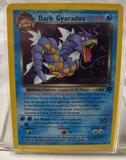 Dark Gyarados 8/82 Team Rocket - Pokemon TCG Prerelease Stamped Holo Rare NM/MT - Image 4
