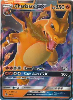 Charizard GX SM 211 - Black Star Promos - Pokemon TCG ENG Glurak - Image 1
