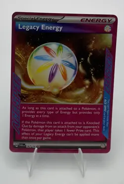 Legacy Energy 167/167 Sv06: Twilight Masquerade Holo Pokemon TCG - NM - Image 1