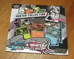 New Pokemon TCG Scarlet & Violet Black Bolt & White Flare Set in Sealed Box - Image 1