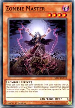Zombie Master - SR07-EN010 - Common - 1st Edition - Yugioh - Image 1