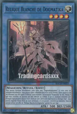 Yu-Gi-Oh! Relique Blanche de Dogmatika : SR BACH-FR035 - Image 1