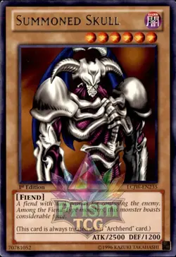 1st ed Summoned Skull rare LCJW-EN235 Yugioh - Image 1