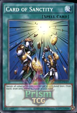 Card of Sanctity YGLD-ENC27 Yugioh - Image 1