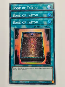 Yu Gi Oh - 3x PHRE-EN052 Book of Taiyou - Super Rare - Image 1