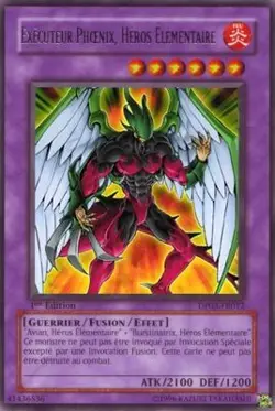 Yu-Gi-Oh! - Executeur Phoenix, Heros Elementaire - MINT/NMINT - FR - 1st - Image 1