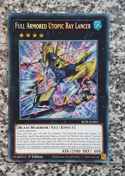 Yugioh Battles of Legend: Terminal Revenge BLTR Secret Rare 1st Edition MINT - Image 4
