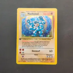 Pokemon TCG Karte - Machomei - 1. Edition - Base Set 8/102 - Deutsch - WOTC - Image 3