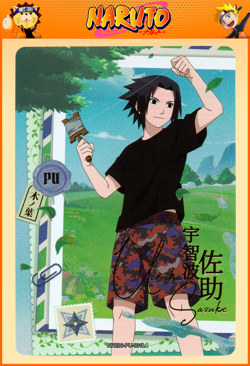 Sasuke Uchiha | NRZ06-PU-001L4 | Card/Carte Naruto Kayou Collection - Image 1