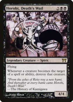 Horobi, Death's Wail Champions of Kamigawa NM Black Rare MAGIC CARD ABUGames - Image 1