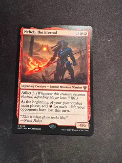 Neheb, the Eternal - 0158 MKC MTG - Mythic N/M - Image 1