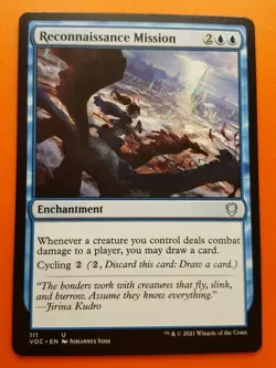 1x RECONNAISSANCE MISSION - Ikoria/Commander/Fallout - MTG - Magic the Gathering - Image 2