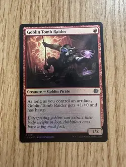 Goblin Tomb Raider FOIL - NM - MTG Lost Caverns of Ixalan - Magic the Gathering - Image 1