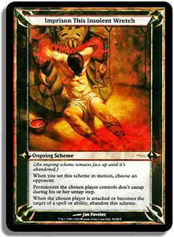 Imprison This Insolent Wretch (WPN) Promo NM Scheme Special MAGIC CARD ABUGames - Image 1
