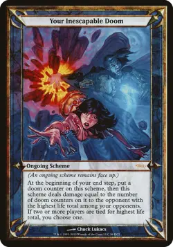 Your Inescapable Doom (WPN) Promo NM Scheme Special MAGIC MTG CARD ABUGames - Image 1