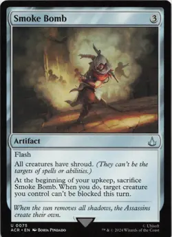 Smoke Bomb U Universes Beyond: Assassin's Creed 75 NM MTG - Image 1