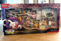 Pokemon TCG Paldean Fates Great Tusk Iron Treads EX Premium Collection Brand New - Image 2