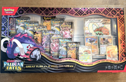 Pokemon TCG Paldean Fates Great Tusk Iron Treads EX Premium Collection Brand New - Image 3