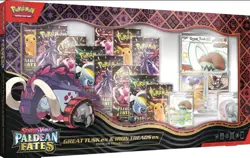 Pokemon TCG Paldean Fates Great Tusk Iron Treads EX Premium Collection Brand New - Image 5