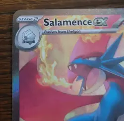 Salamence EX 187/159 Pokemon Journey Together SIR NM Pack Fresh - Image 2