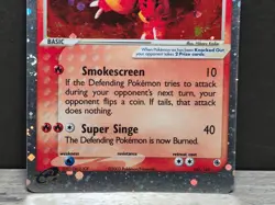 Pokemon Magmar ex 100/109 EX Ruby & Sapphire Ultra Rare 2003 NM-M SWIRL - Image 3