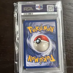 1999 Haunter Holo 1st Edition Stain Error PSA 5 Pokemon - Image 4