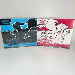 Pokemon Black Bolt & White Flare Pokemon Center Elite Trainer Boxes Sealed - Image 1