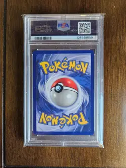 Pokemon Farfetch'd 027/102 Base Set 1st Edition PSA 7 - Image 2
