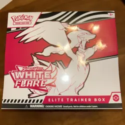 * Pokemon Scarlet & White Flare Elite Trainer Box Factory Sealed ETB * - Image 1